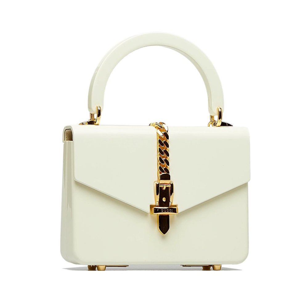 Gucci Plexiglass Sylvie 1969 Top Handle Bag